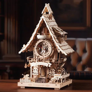 Cuckoo Clock Mechanical 3D Wooden Puzzle™️