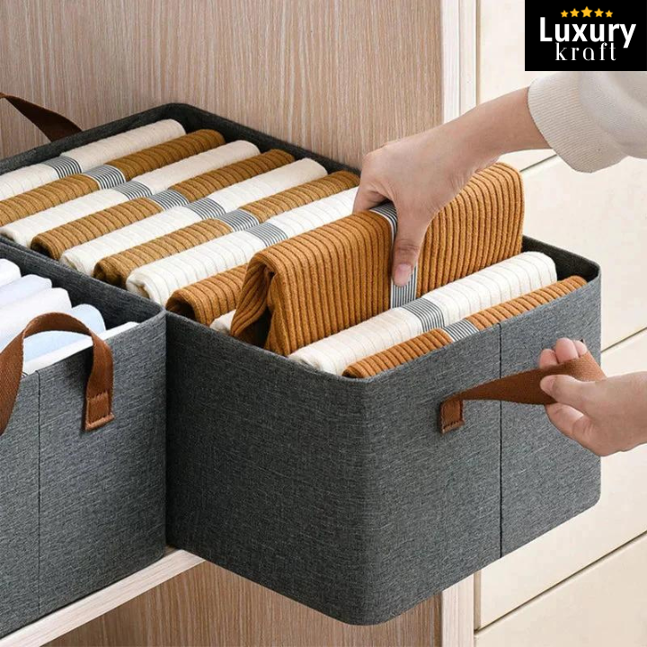 WardrobeBox™ Compact Foldable Organisers | 🔥 3 Hrs Flash Sale