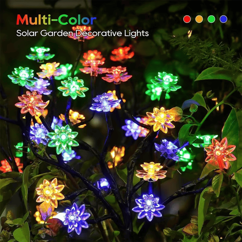 🌺 SolarLamps™ Vibrant Garden Lights Solar Powered | ⭐⭐⭐⭐ 24,000+ REVIEWS