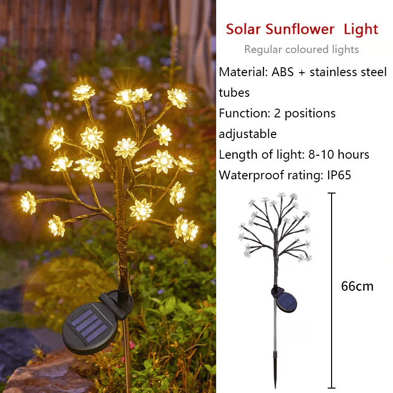 🌺 SolarLamps™ Vibrant Garden Lights Solar Powered | ⭐⭐⭐⭐ 24,000+ REVIEWS
