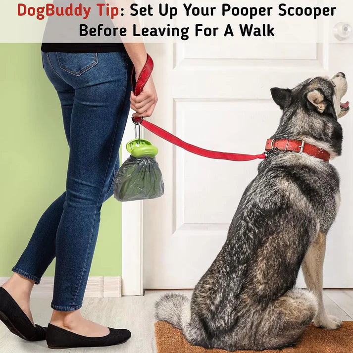 Portable Poop Scooper, Waste Cleaner + Free 3 Roll Bags