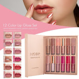 Handaiyan Lipstick – Set of 12 Matte Velvet Mini Liquid Lipsticks