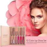 Handaiyan Lipstick – Set of 12 Matte Velvet Mini Liquid Lipsticks